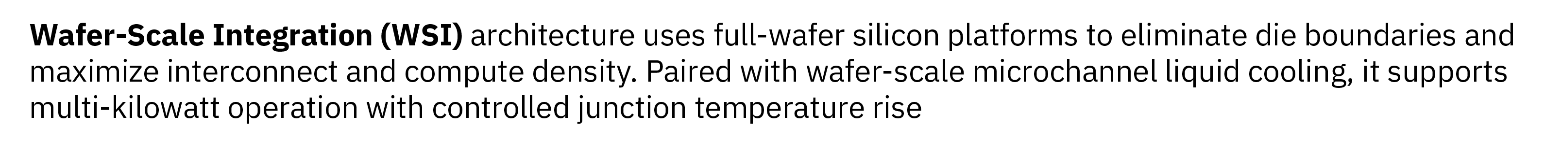 IBM WSI Description