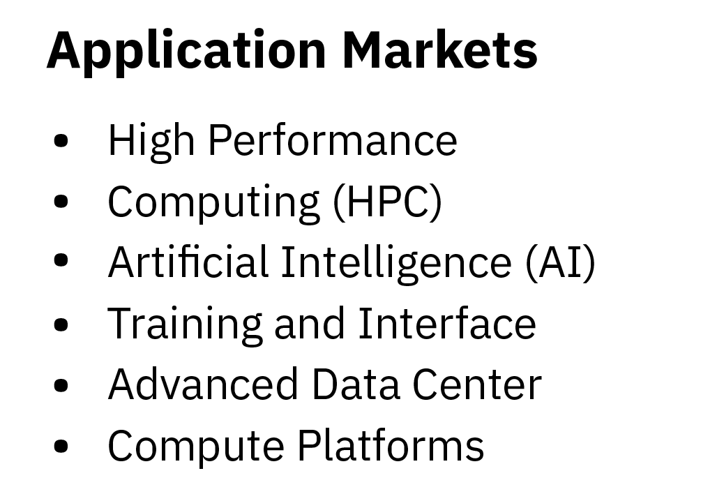 application markets