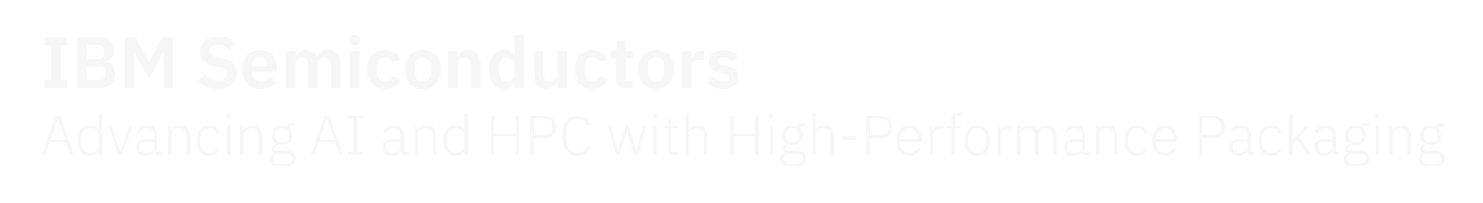 IBM Title